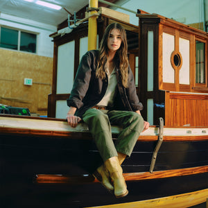 Women's field work pants di Filson | Army green (Green)