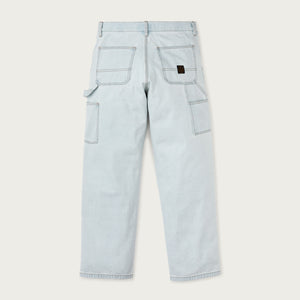 Women's 9-oz. work jeans by Filson | Sun bleach (Blue)