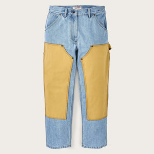 Work jeans (369 g) für damen von Filson | Stone wash indigo (Blue)