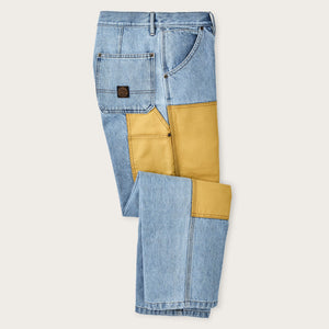 Work jeans (369 g) für damen von Filson | Stone wash indigo (Blue)