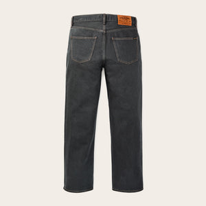 Women's 14-oz. straight-leg jeans by Filson | Black (Black)
