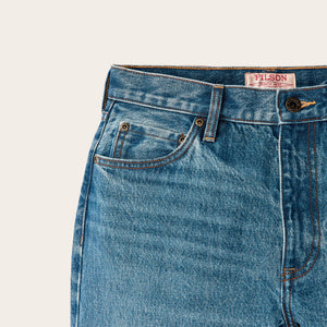 Women's 14-oz. straight-leg jeans by Filson | Vintage indigo (Blue)