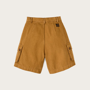 Women’s field camp shorts di Filson | Dark ochre (Orange)
