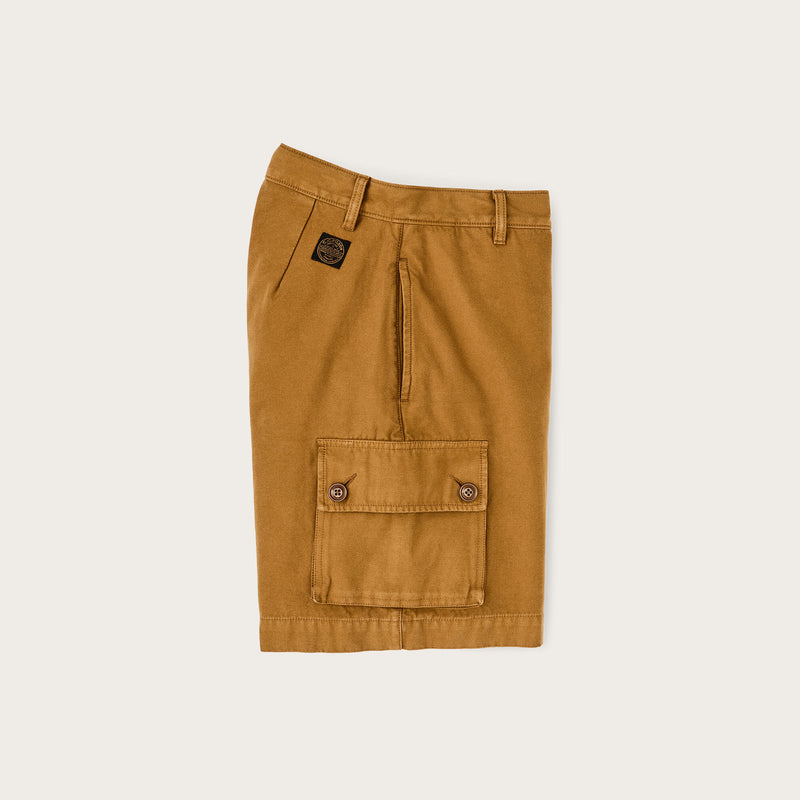 Women’s field camp shorts di Filson | Dark ochre (Orange)