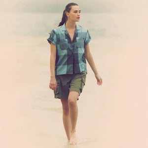 Women’s field camp shorts di Filson | Army green (Green)