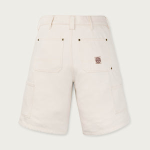 Women's 11-oz. denim work shorts par Filson | Natural seed (White)
