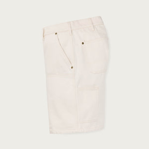 Women's 11-oz. denim work shorts par Filson | Natural seed (White)