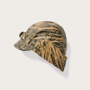 Tin cloth wildfowl hat by Filson | Mossy oak shadow gra (Green)