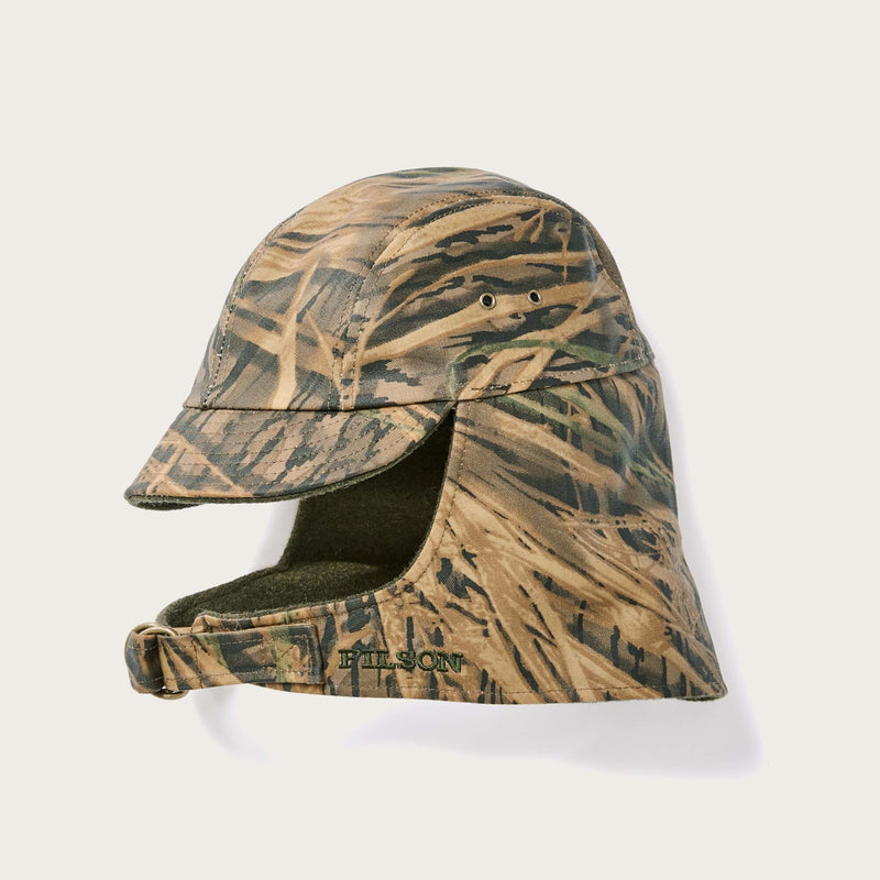 Tin cloth wildfowl hat by Filson | Mossy oak shadow gra (Green)