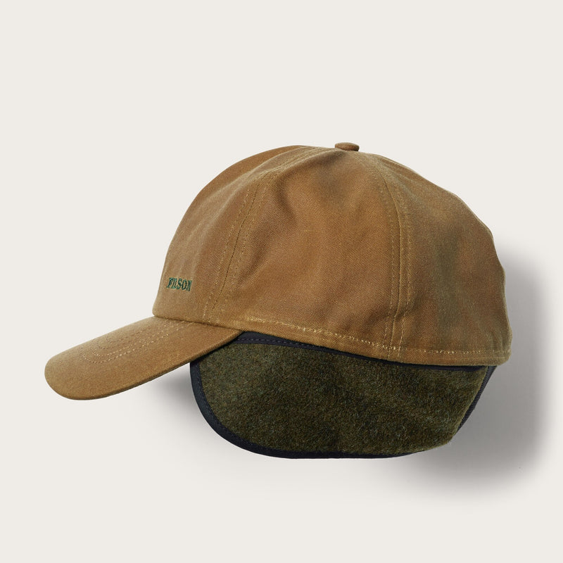 Insulated tin cloth cap by Filson | Dark tan (Beige)