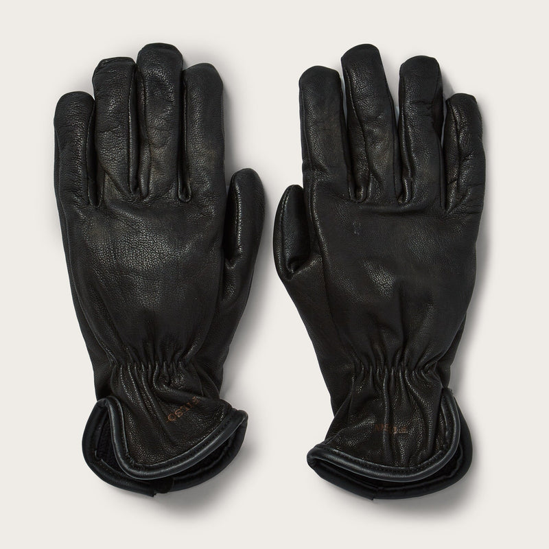 Original lined goatskin gloves by Filson | Black (Black)