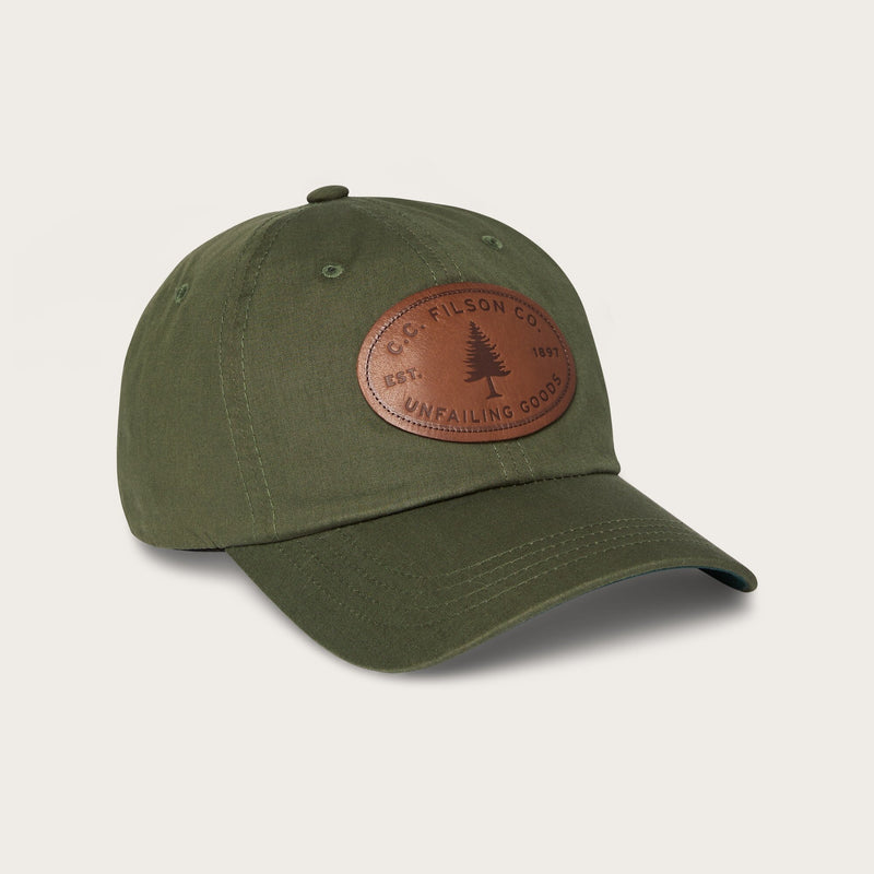 Lightweight angler cap by Filson | Dark forest evergree (Green)