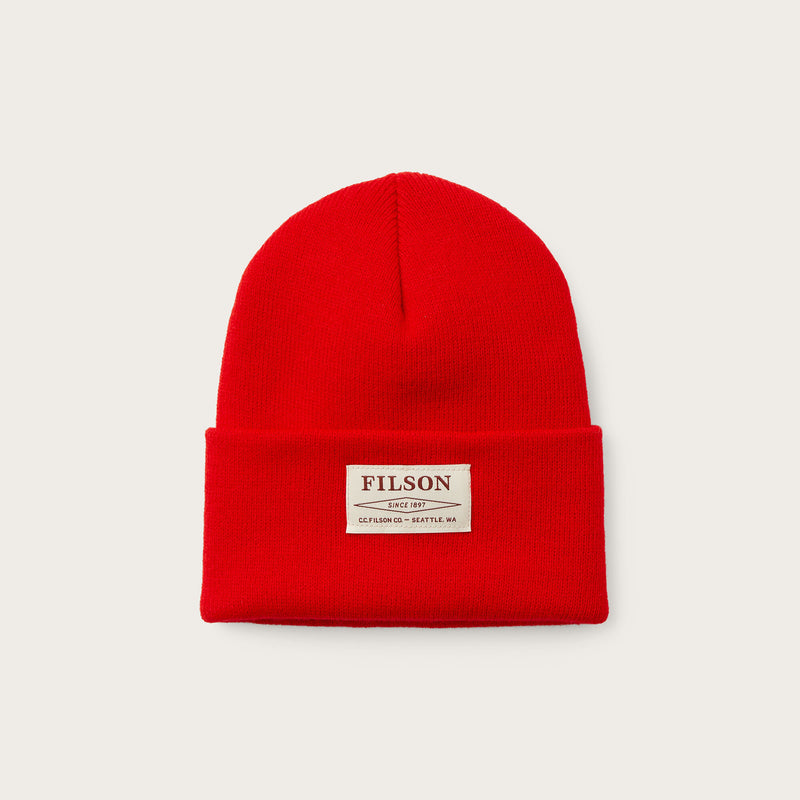 Ballard watch cap by Filson | Red (Red)