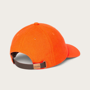 Low-profile cap by Filson | Blaze orange (Red)