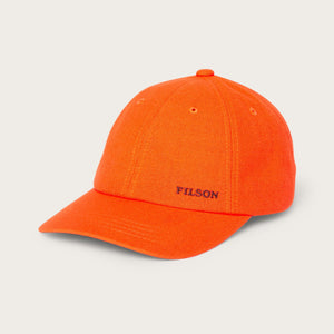 Low-profile cap by Filson | Blaze orange (Red)