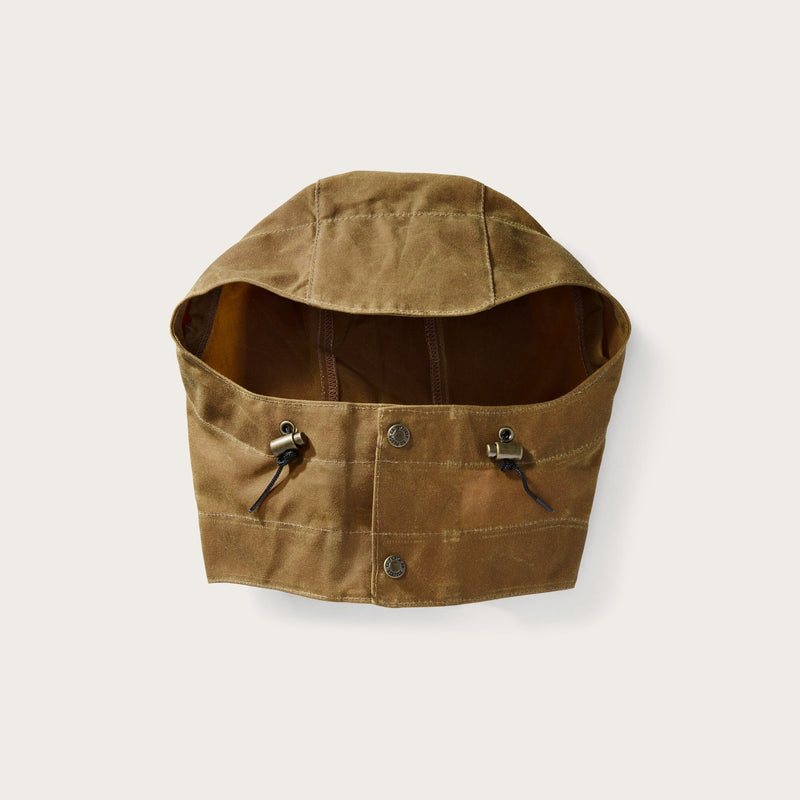 Tin cloth hood by Filson | Dark tan (Beige)