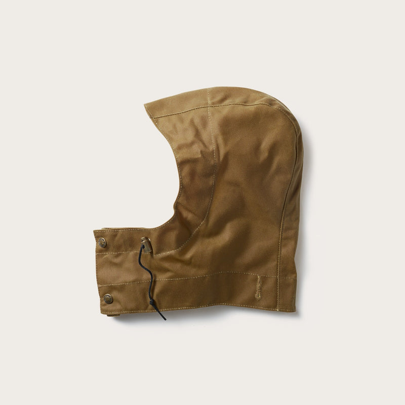 Tin cloth hood by Filson | Dark tan (Beige)