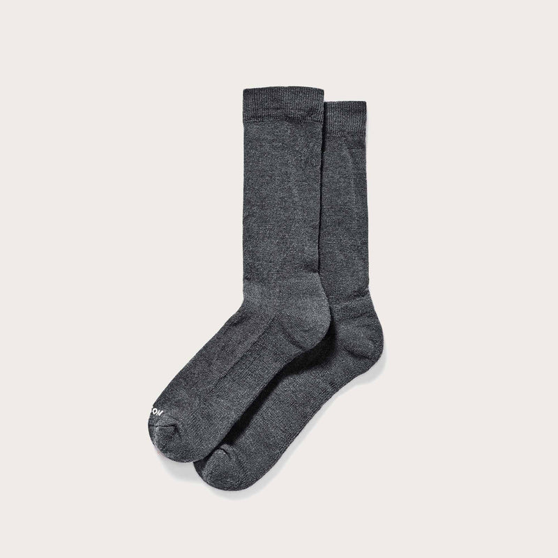 Everyday crew socks by Filson | Charcoal (Grey)