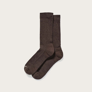 Everyday crew socks di Filson | Dark brown (Brown)