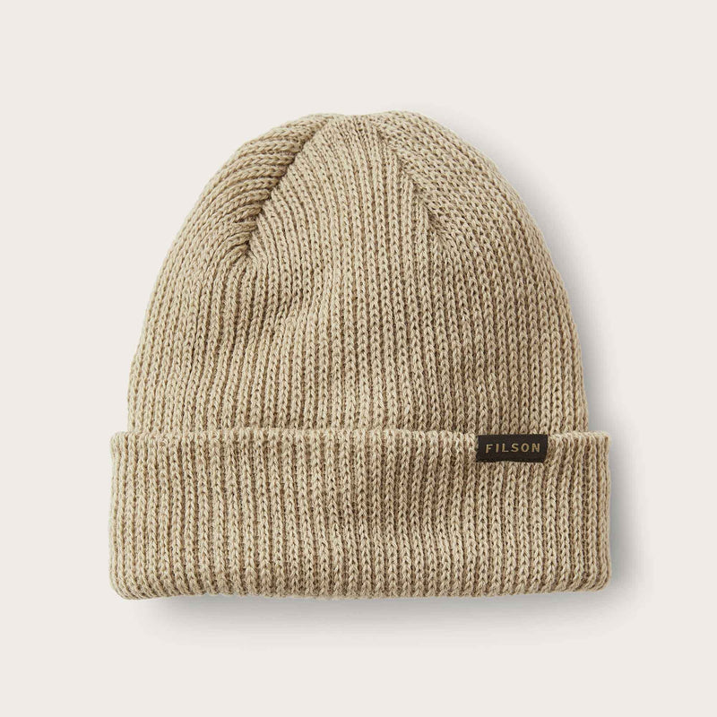 Watch cap beanie by Filson | Sawdust (Beige)