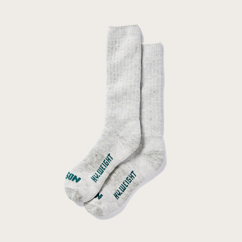 Heavyweight traditional crew sock von Filson | Gray heather (Gray)