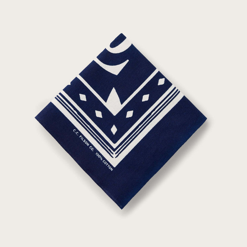 Axes bandana by Filson | Axes (Blue)