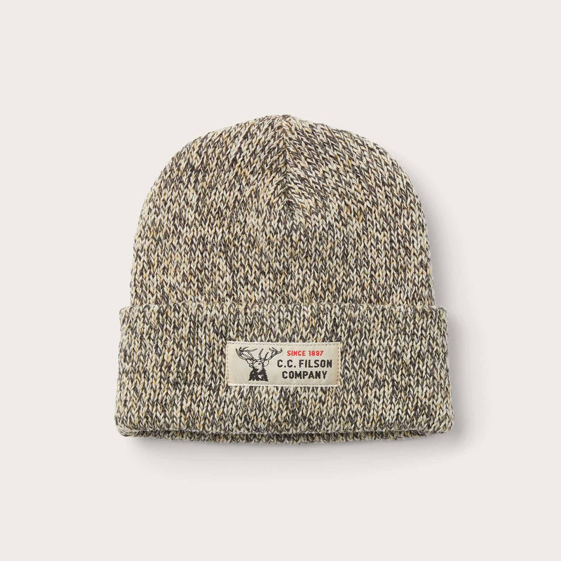 Lined ragg wool beanie di Filson | Charcoal heather (Grey)