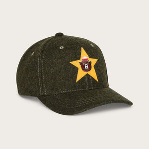 Smokey bear logger cap by Filson | Forest green / smoke (Green)