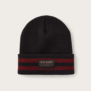 Ballard watch cap di Filson | Charcoal sequoia (Grey)