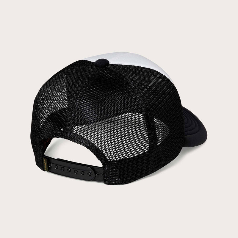 Mesh harvester cap by Filson | White / fisherman's (Multicolor)