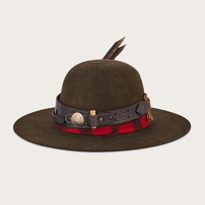 Navajo open crown hat par Filson | Dark brown (Brown)