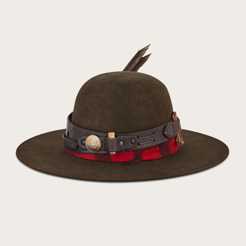 Navajo open crown hat par Filson | Dark brown (Brown)