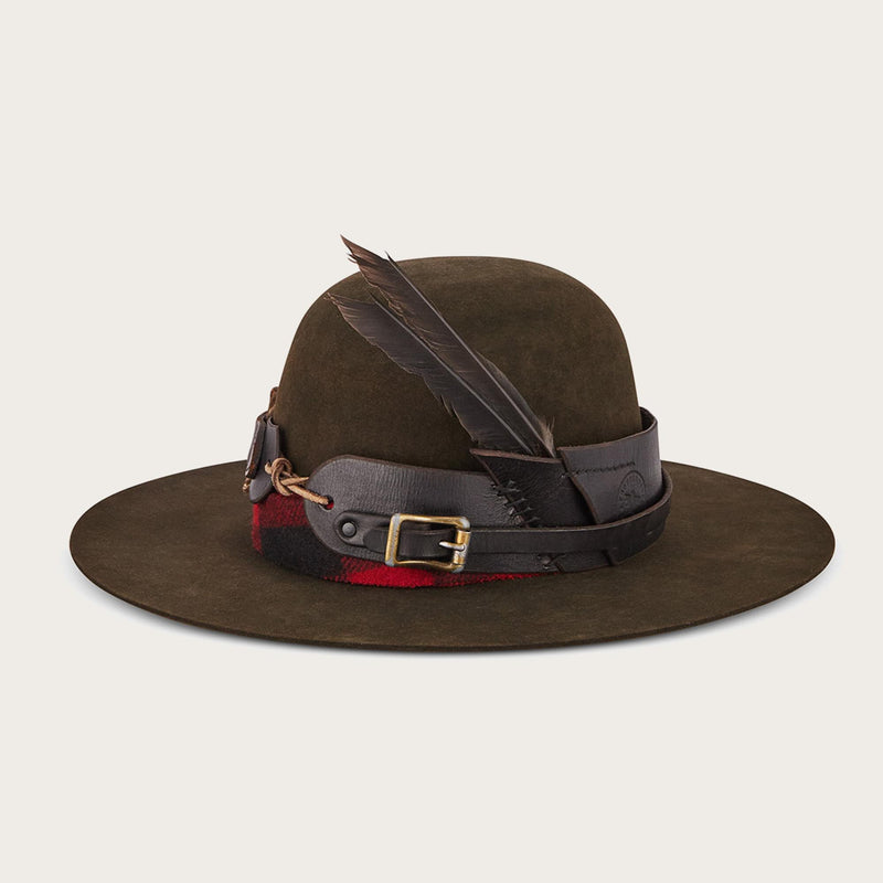 Navajo open crown hat par Filson | Dark brown (Brown)
