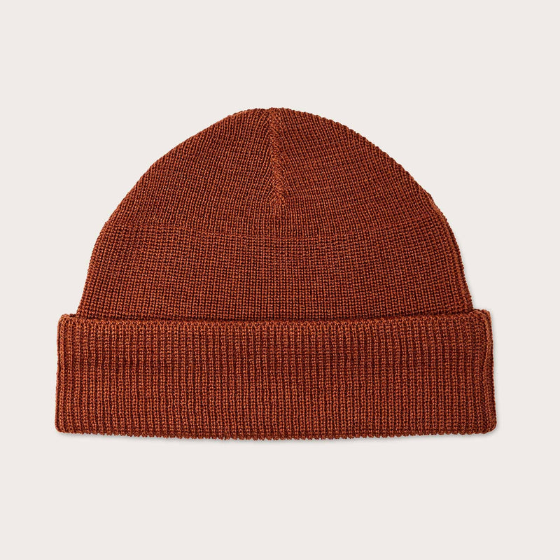 Fleet watch cap by Filson | Burnt ochre (Brown)