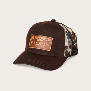 Logger mesh cap by Filson | Brown camo / scenic (Brown)