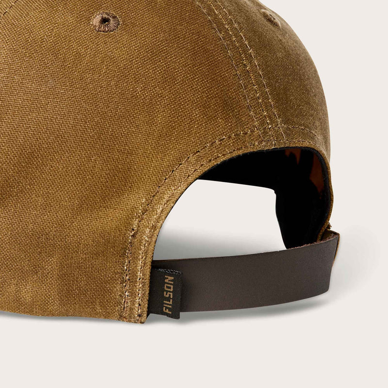 Oil tin low-profile logger cap di Filson | Dark tan (Beige)