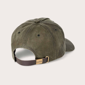 Oil tin low-profile logger cap di Filson | Otter green (Green)