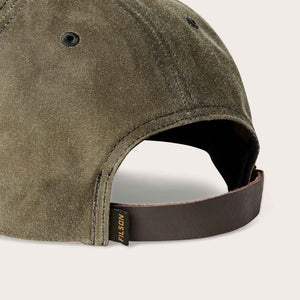 Oil tin low-profile logger cap di Filson | Otter green (Green)