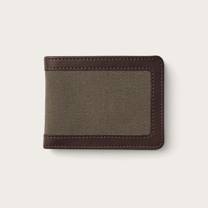 Rugged twill outfitter wallet von Filson | Otter green (Green)