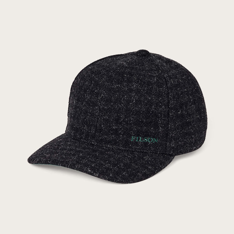 Wool logger cap by Filson | Black marl / heather (Black)