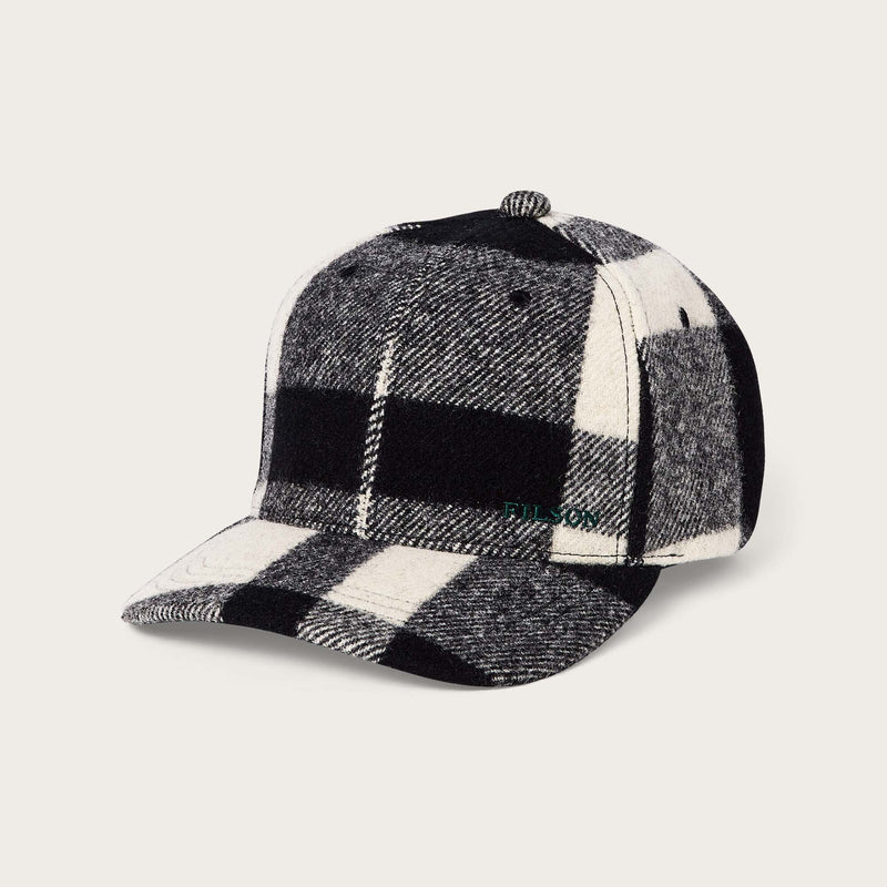 Wool logger cap by Filson | Natural / black heri (Multicolor)