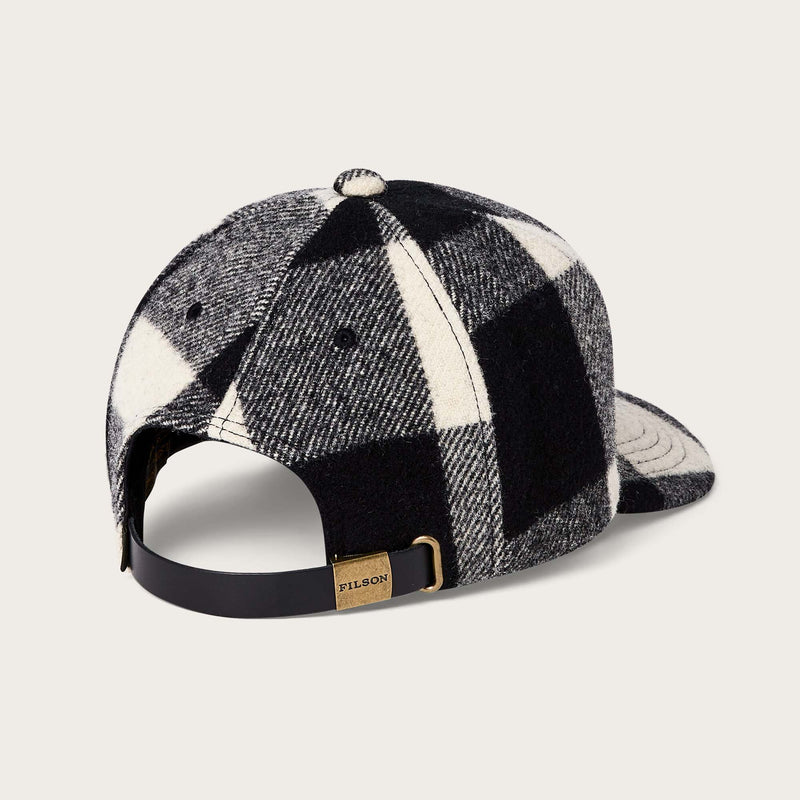 Wool logger cap by Filson | Natural / black heri (Multicolor)