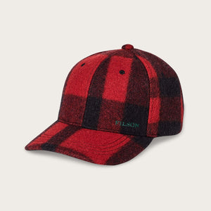 Wool logger cap by Filson | Red / black heritage (Red)