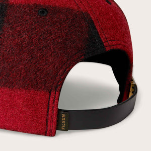 Wool logger cap by Filson | Red / black heritage (Red)