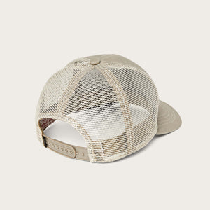 Dry tin logger mesh cap by Filson | Gray khaki (Beige)