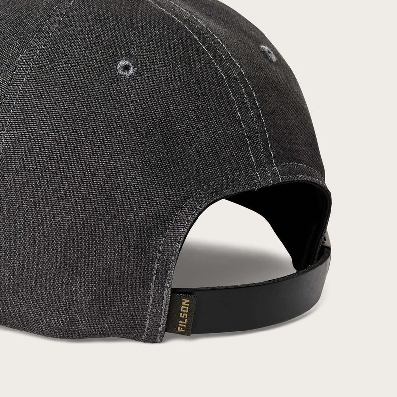 Dry tin low-profile logger cap by Filson | Raven (Black)