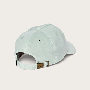 Washed low-profile logger cap by Filson | Mint / trout (Green)