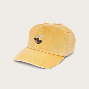 Washed low-profile logger cap von Filson | Lemon / elk (Yellow)