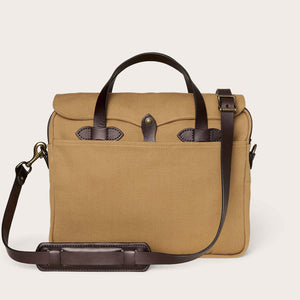 Rugged twill original briefcase by Filson | Tan (Beige)