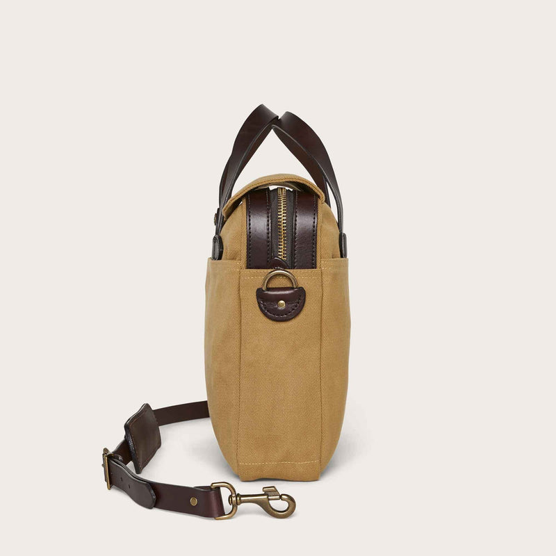 Rugged twill original briefcase by Filson | Tan (Beige)